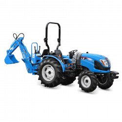LS Tractor MT3.60 HST 4x4 - 57 HP + excavator for LW-6 4FARMER tractor